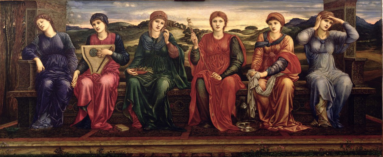 Les Heures, 1870-82 - Edward Burne Jones