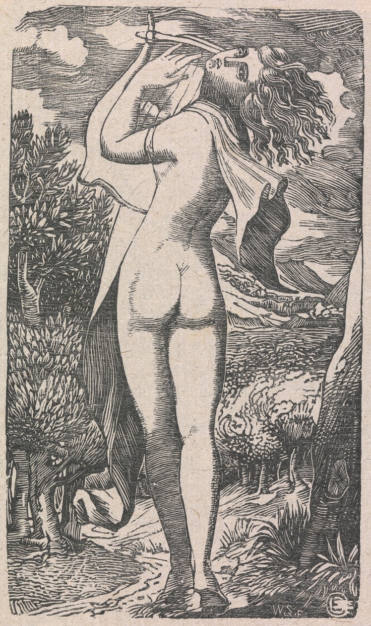 La Bacchante - Edward Calvert