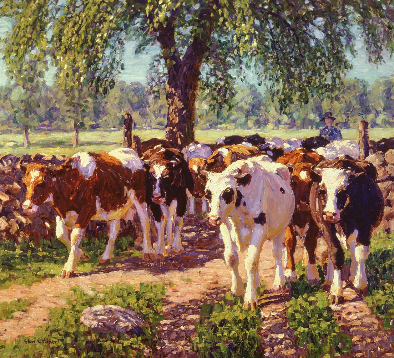 Le long de la route - Edward Charles Volkert