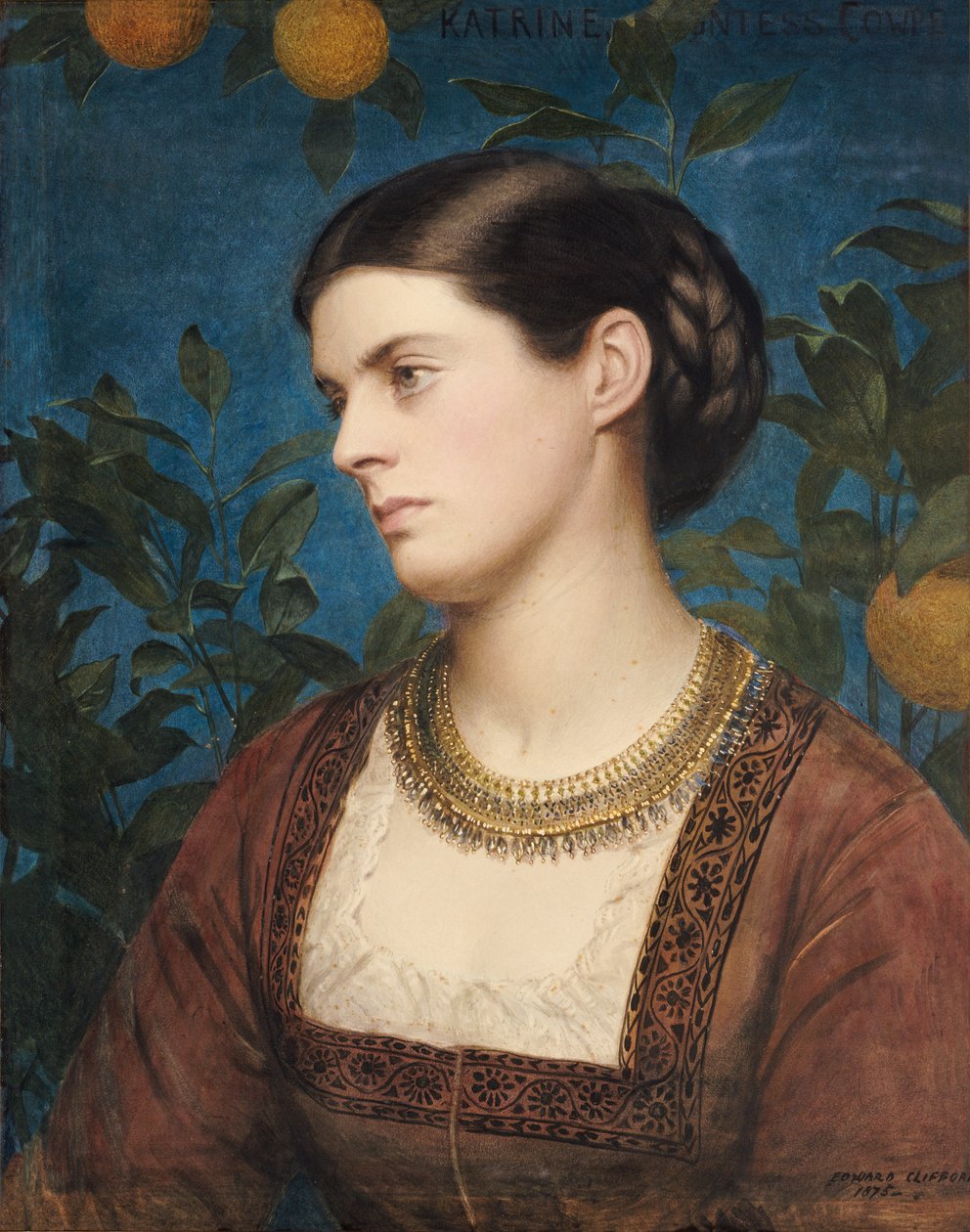 Katrine, Comtesse Cowper, 1875 - Edward Clifford