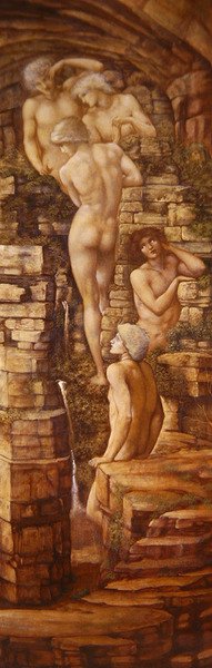 Fées des collines - Edward Coley Burne Jones