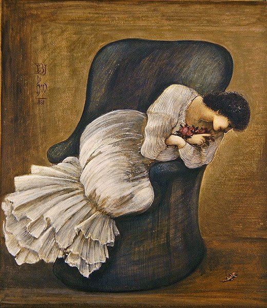Portrait de Lady Lewis - Edward Coley Burne Jones