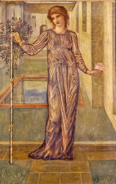 La Guirlande - Edward Coley Burne Jones