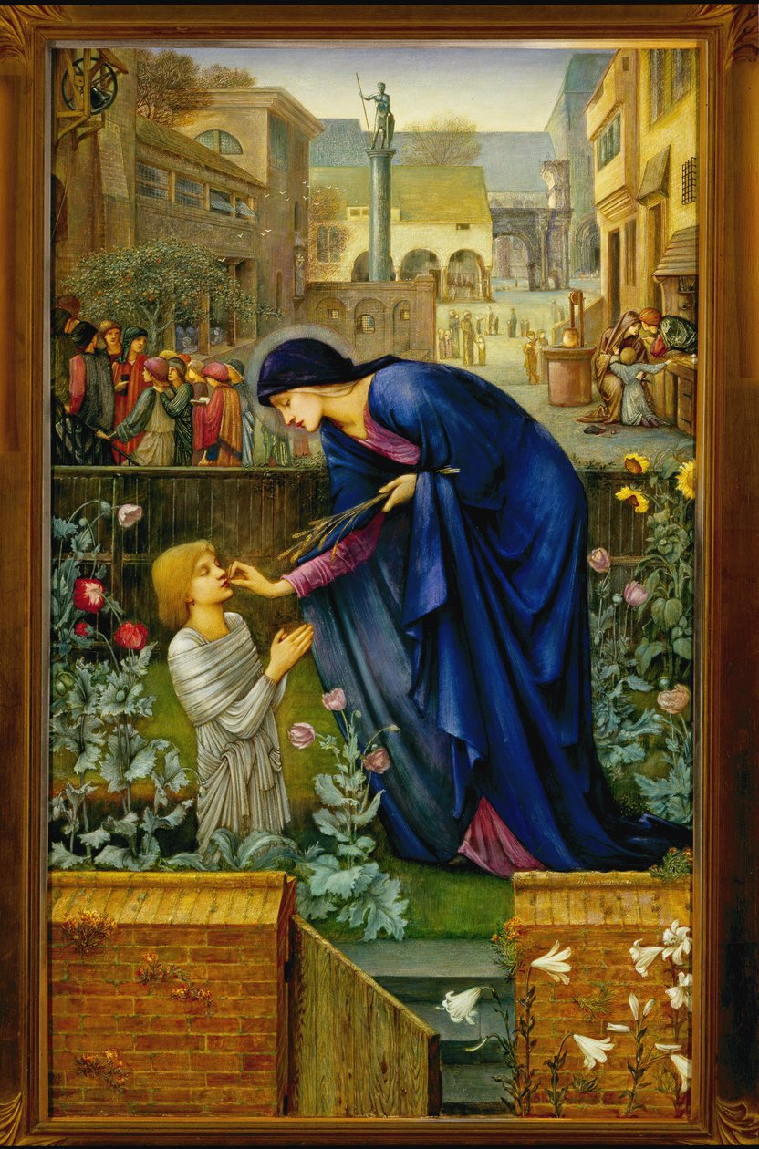 Le conte de la Prieure - Edward Coley Burne Jones