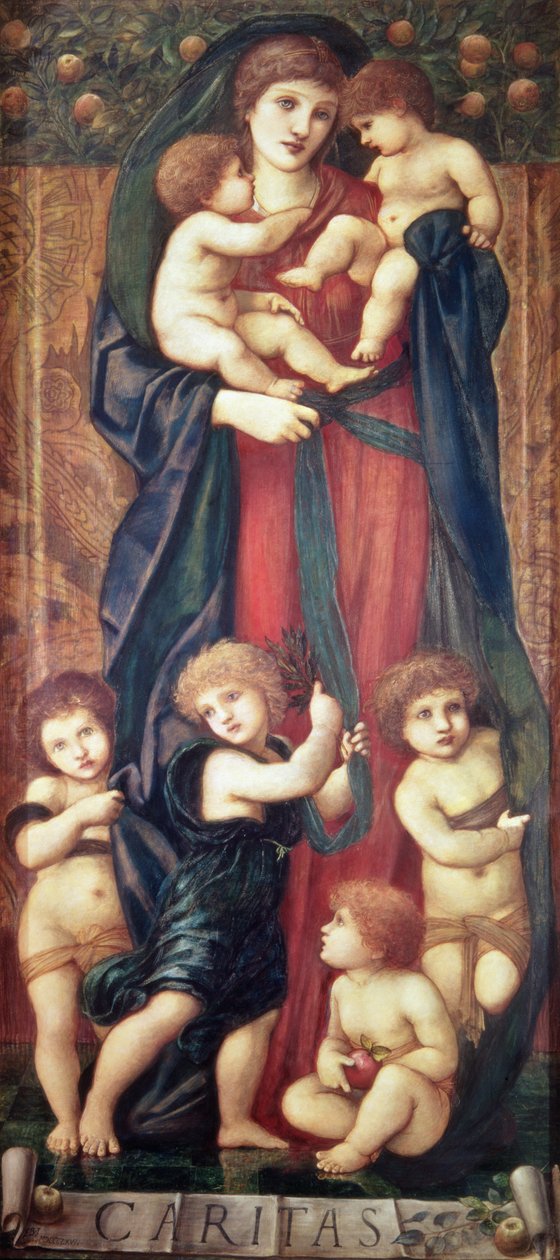 Caritas, 1867 - Edward Burne Jones