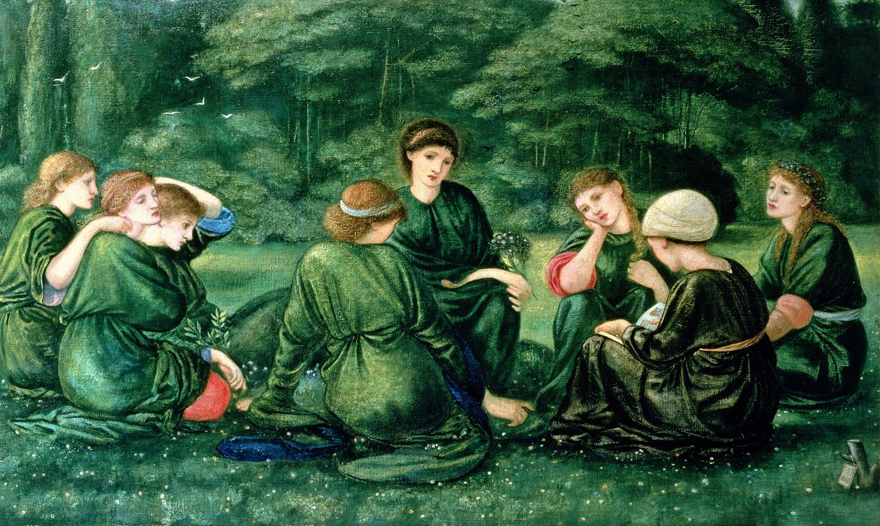 Été vert, 1868 - Edward Burne Jones