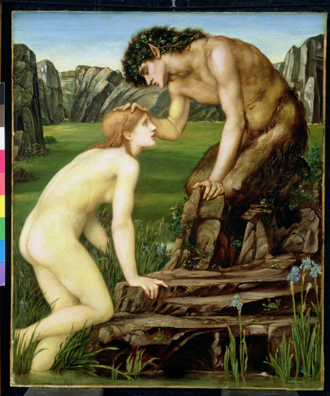 Pan et Psyché, 1872-74 - Edward Burne Jones
