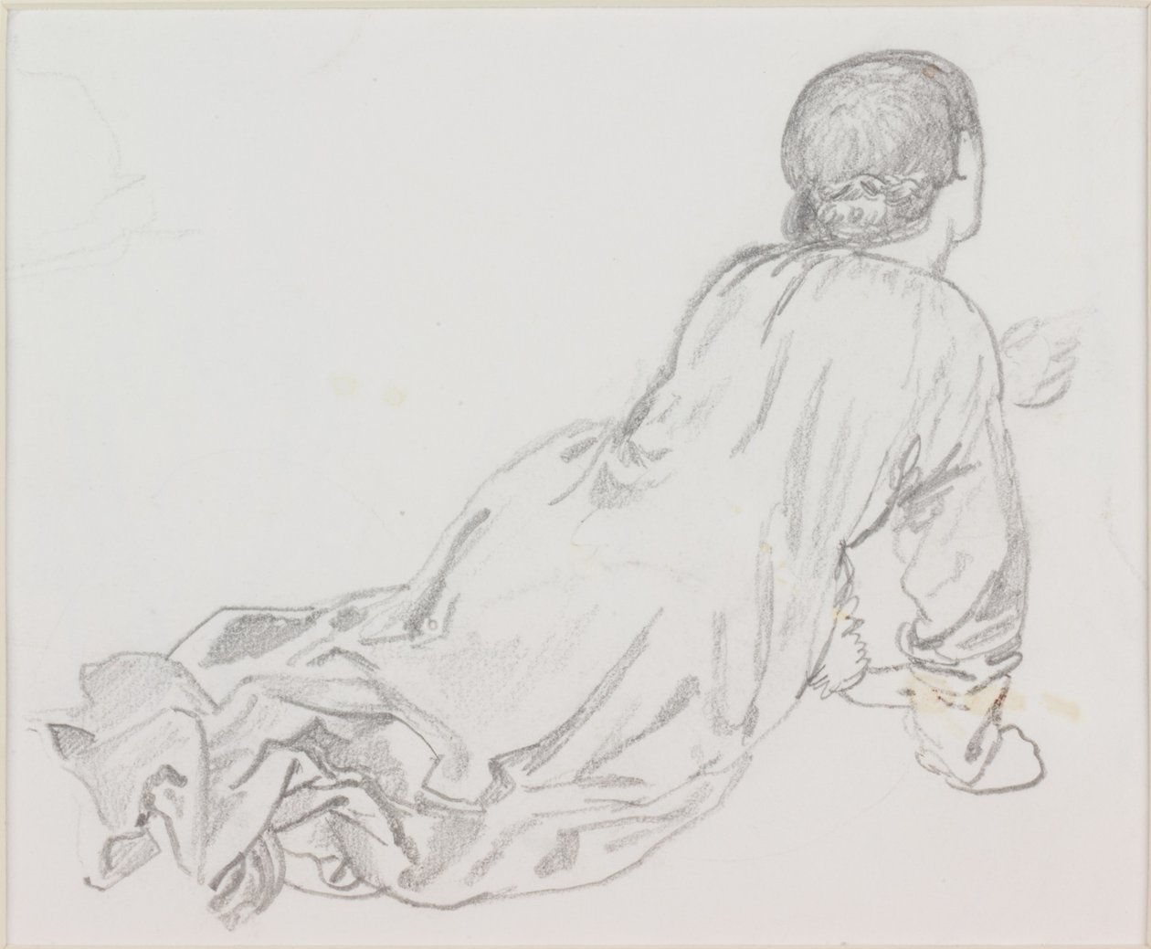 Figure allongée - Edward Burne Jones