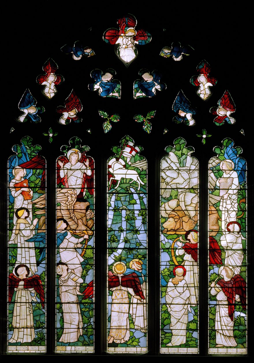 Rivières du Paradis, 1875 - Edward Burne Jones