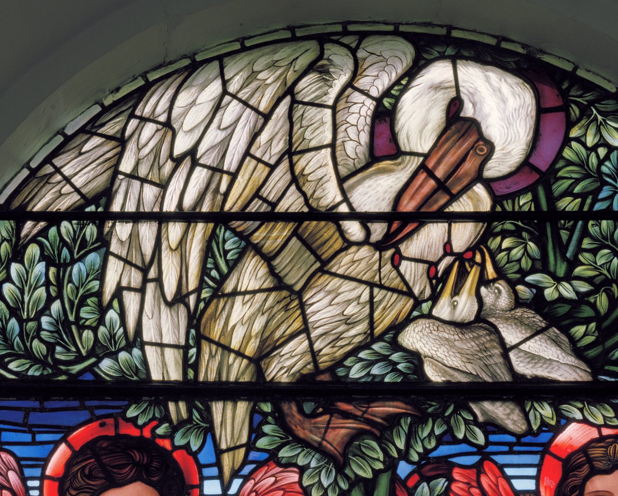 Le pélican dans sa piété - Edward Coley Burne Jones