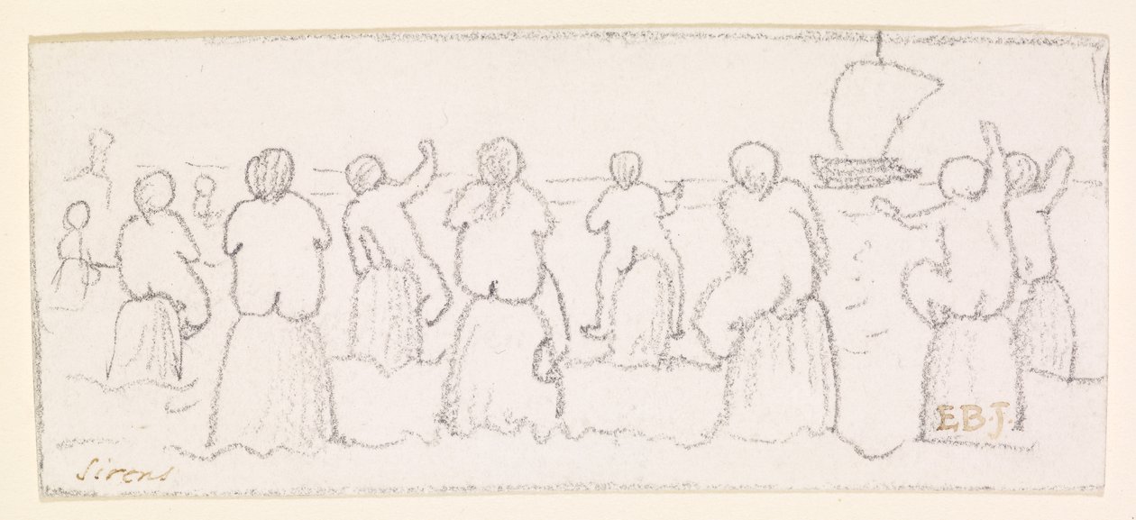 Les Sirènes, vers 1878 - Edward Burne Jones