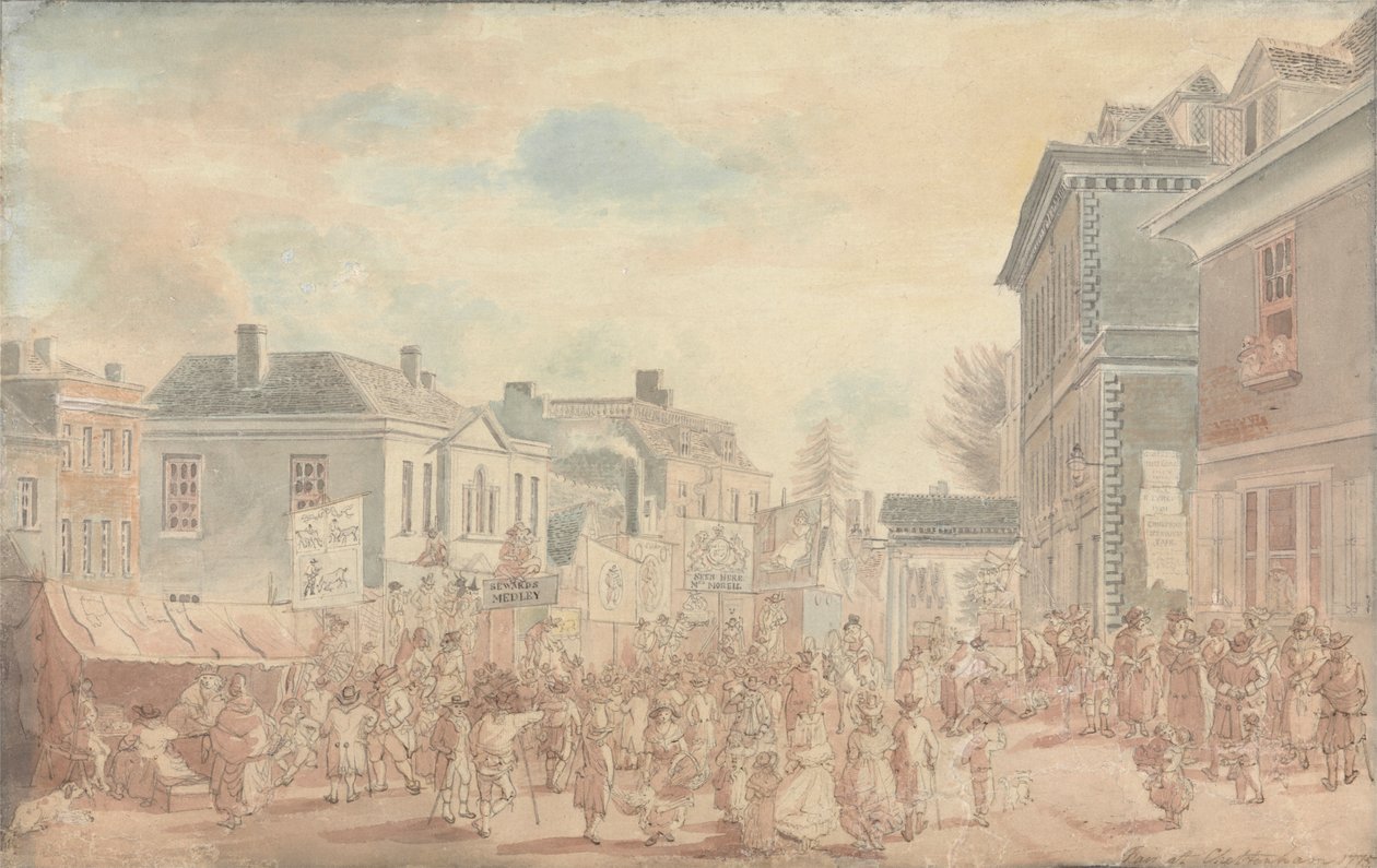 La foire à Cheltenham - Edward Eyre