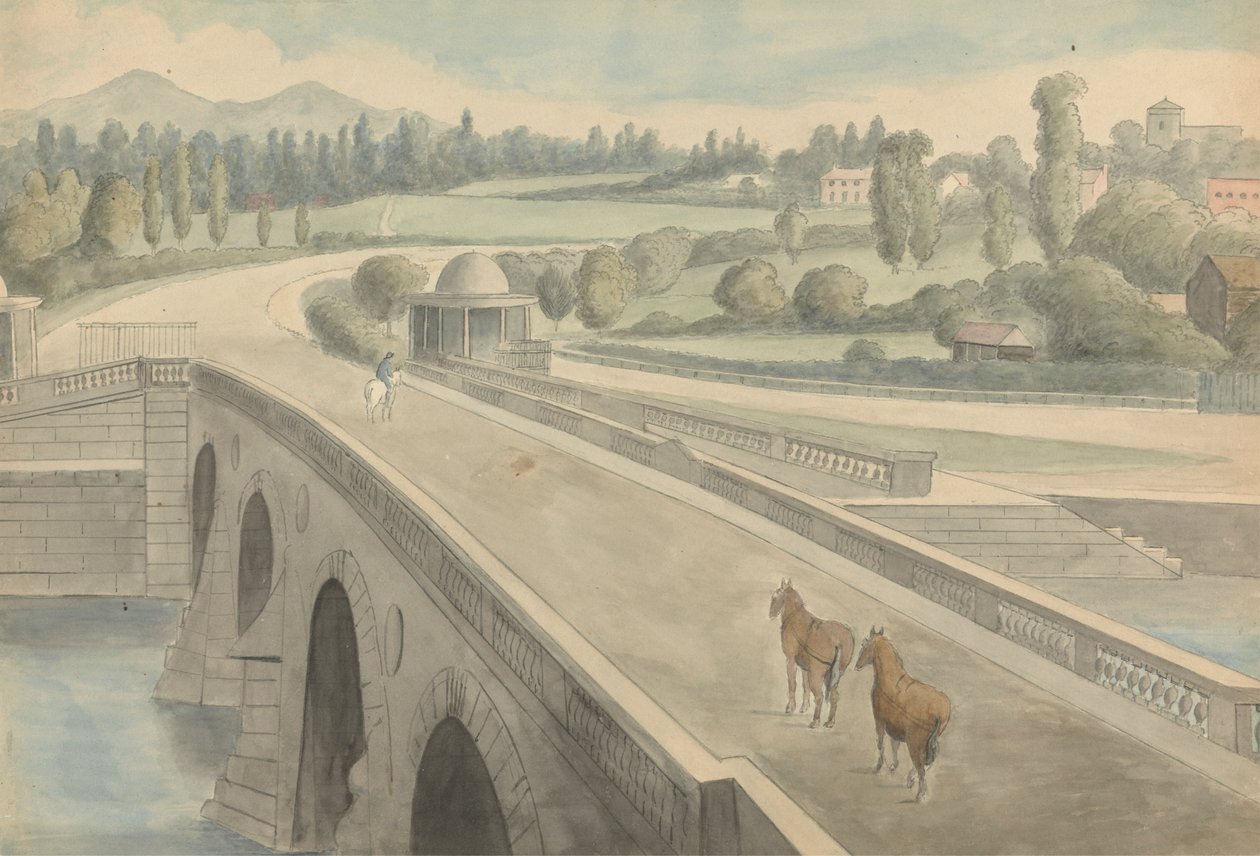 Le pont - Edward Francis Burney