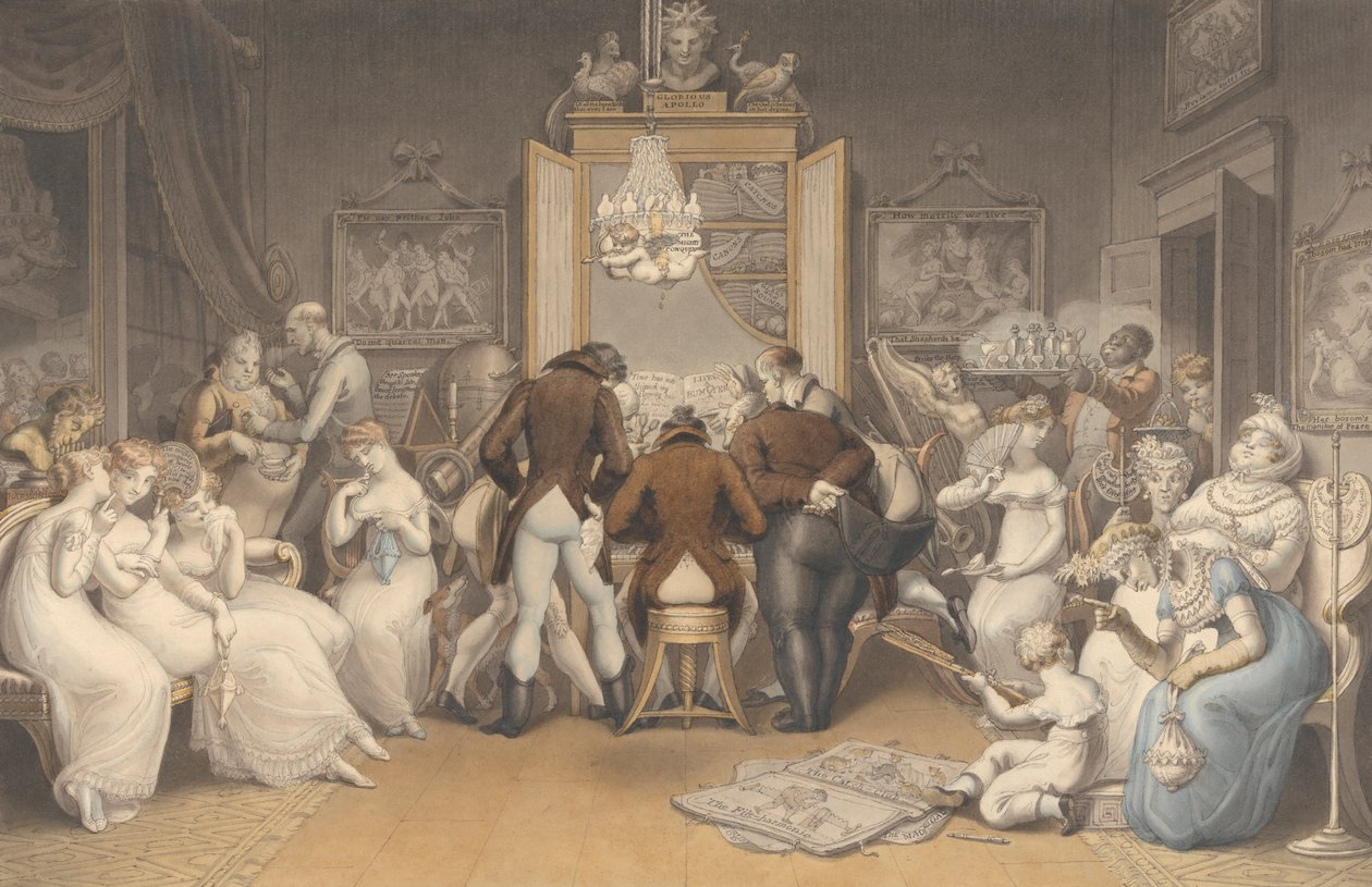 Le Triomphe de la Musique - Edward Francis Burney