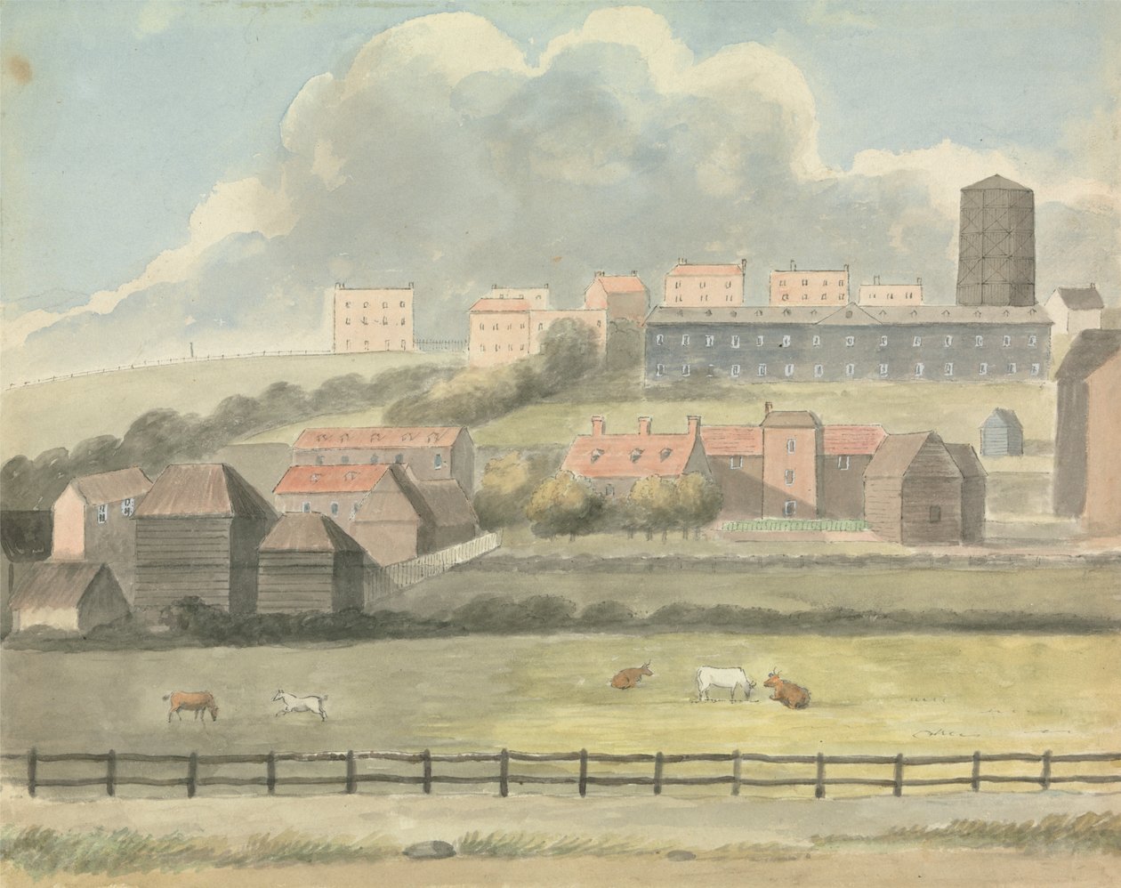 Vue à Margate - Edward Francis Burney