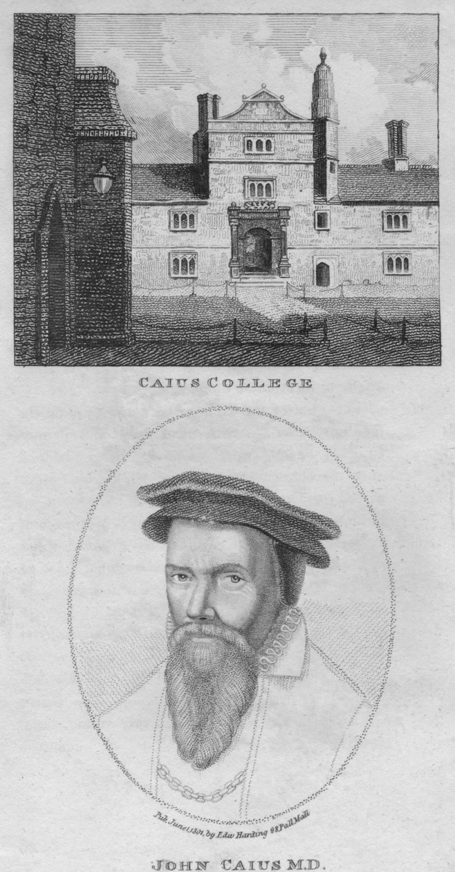 Caius College, John Caius M.D., 1801 - Edward Harding