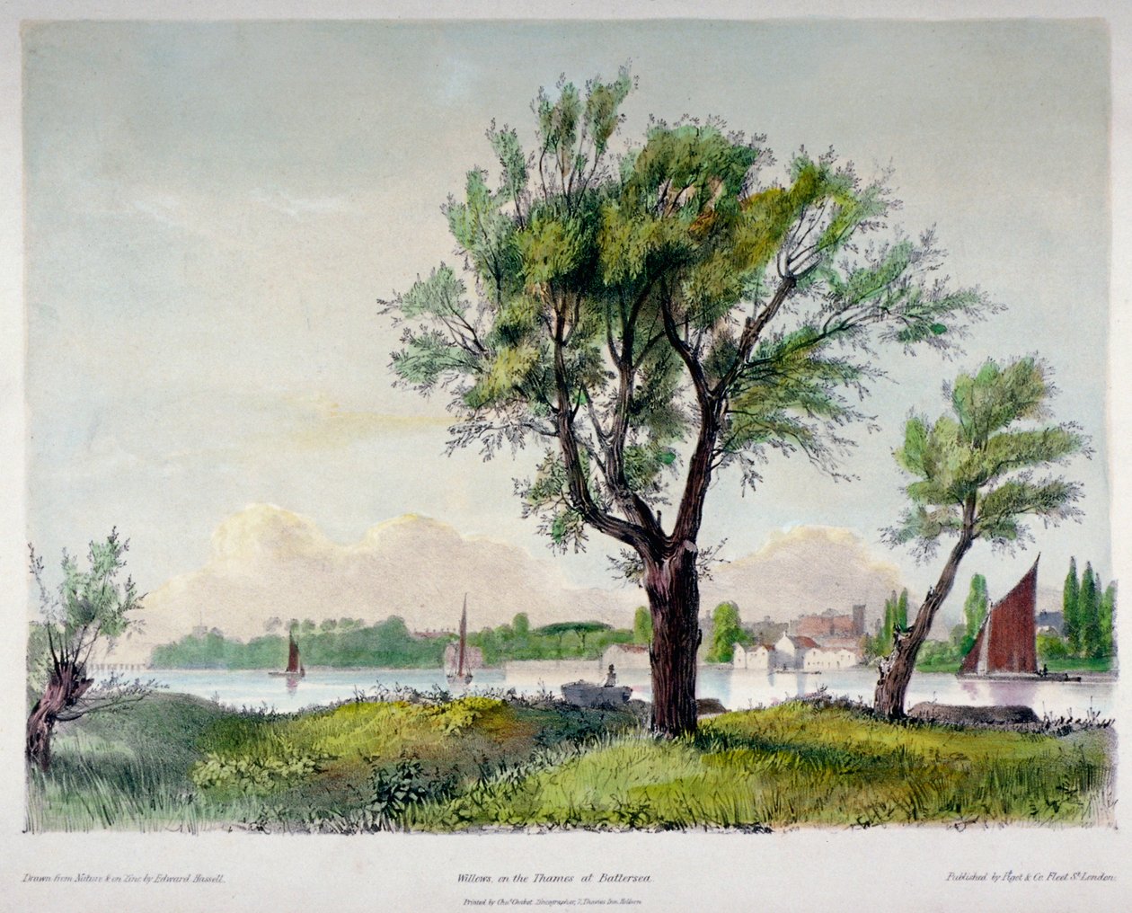 Battersea, Londres, 1840 - Edward Hassell