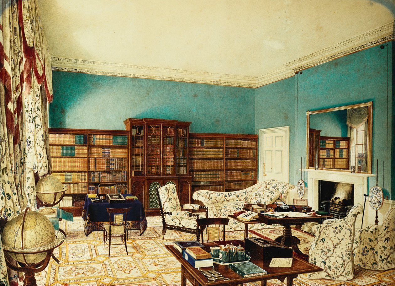 La bibliothèque, Binfield, Berkshire - Edward Hassell