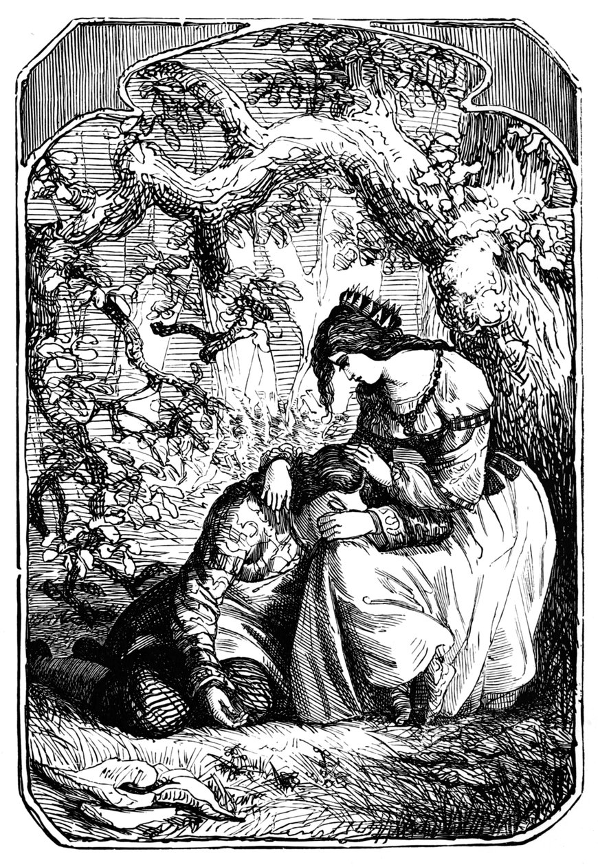Les deux enfants rois, 1901 - Edward Henry Wehnert