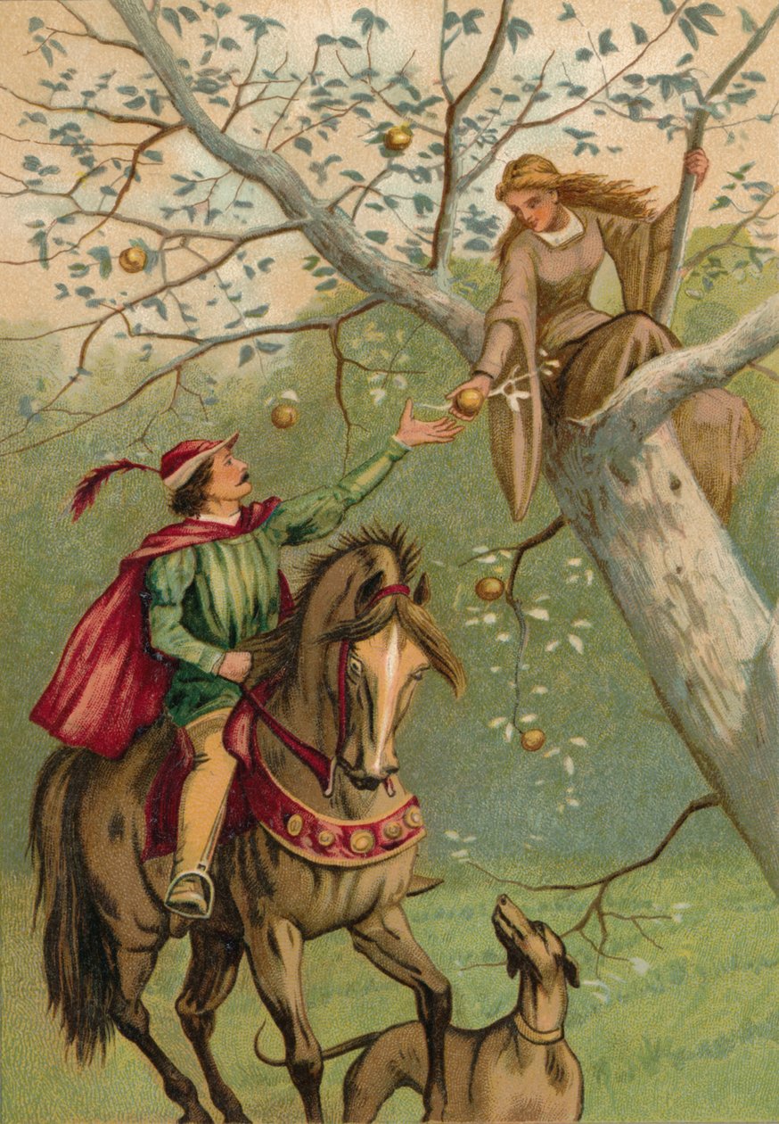 Deux-Yeux et le Chevalier, 1901 - Edward Henry Wehnert