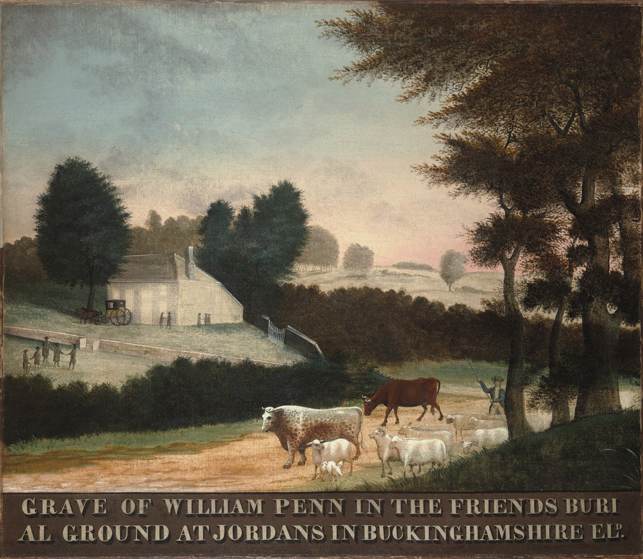 La Tombe de William Penn, 1847 - Edward Hicks
