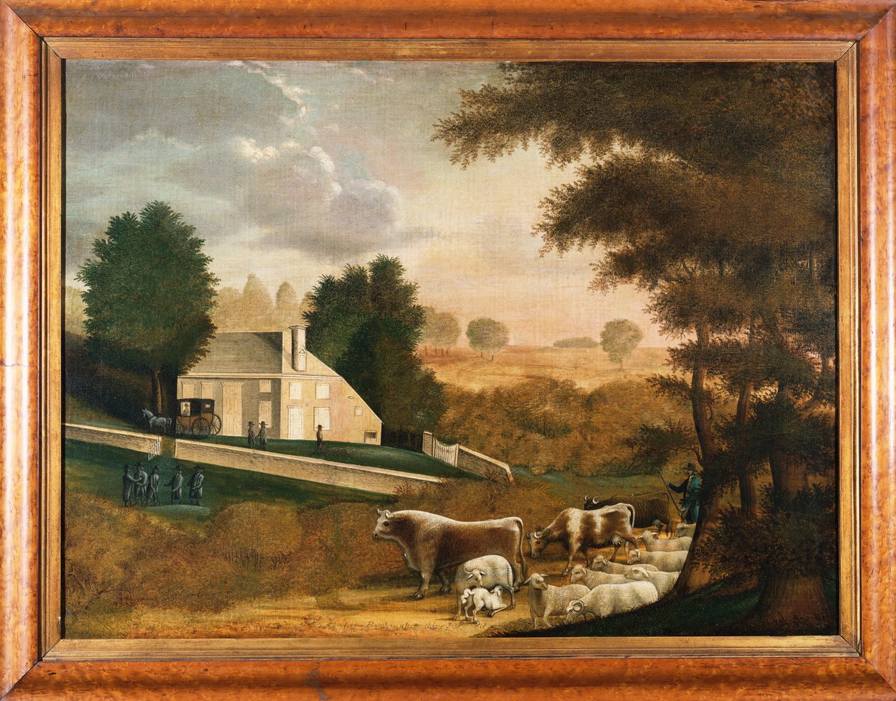 La tombe de William Penn, 1848 - Edward Hicks