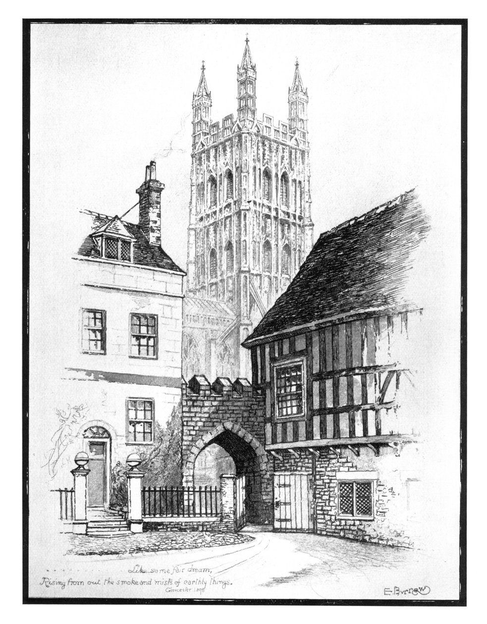 Cathédrale de Gloucester - Edward J. Burrows