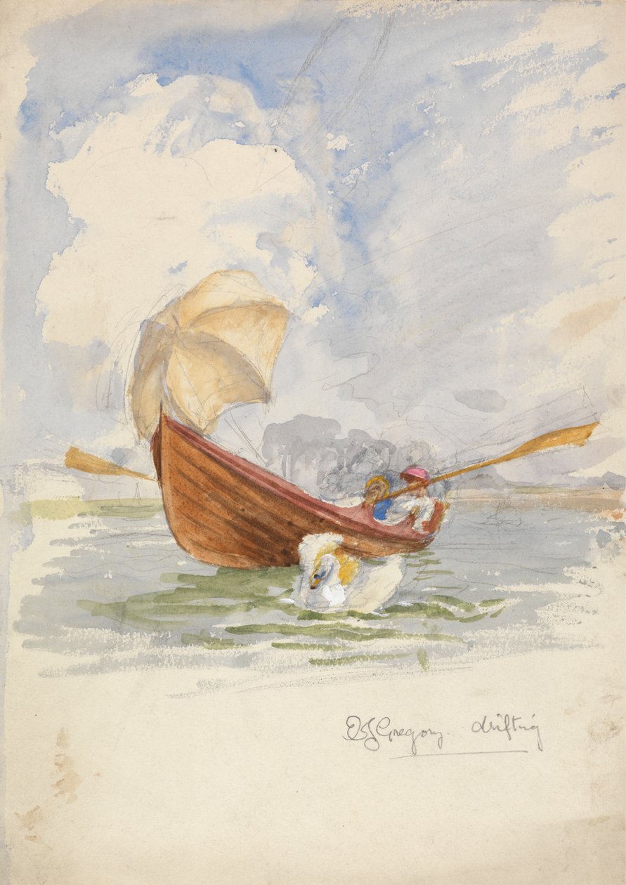 À la dérive - Edward John Gregory