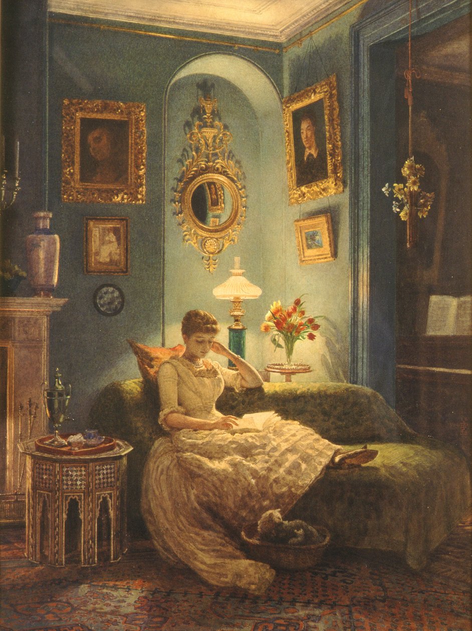 Une Soirée à la Maison, 1888 - Edward John Poynter
