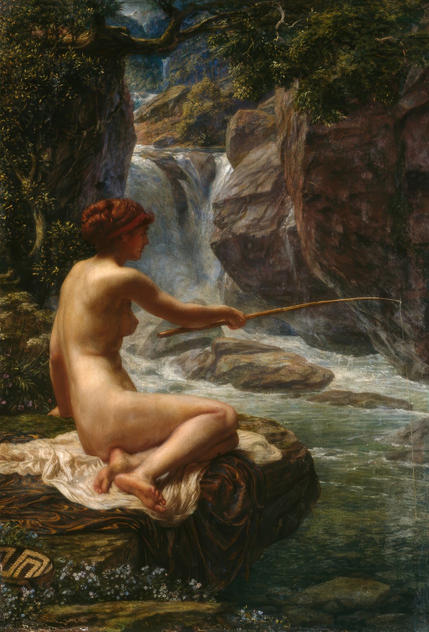 Nymphe du ruisseau - Edward John Poynter