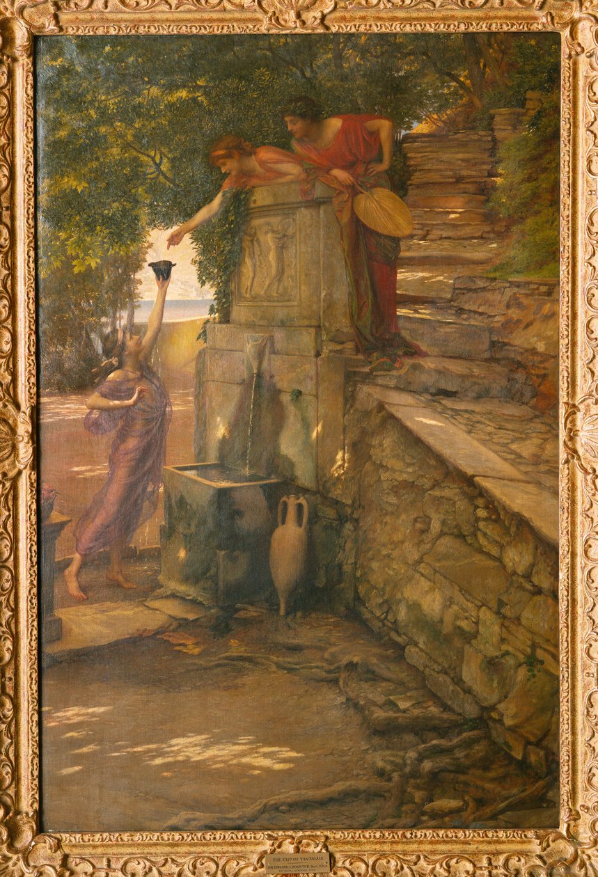 La coupe de Tantale - Edward John Poynter