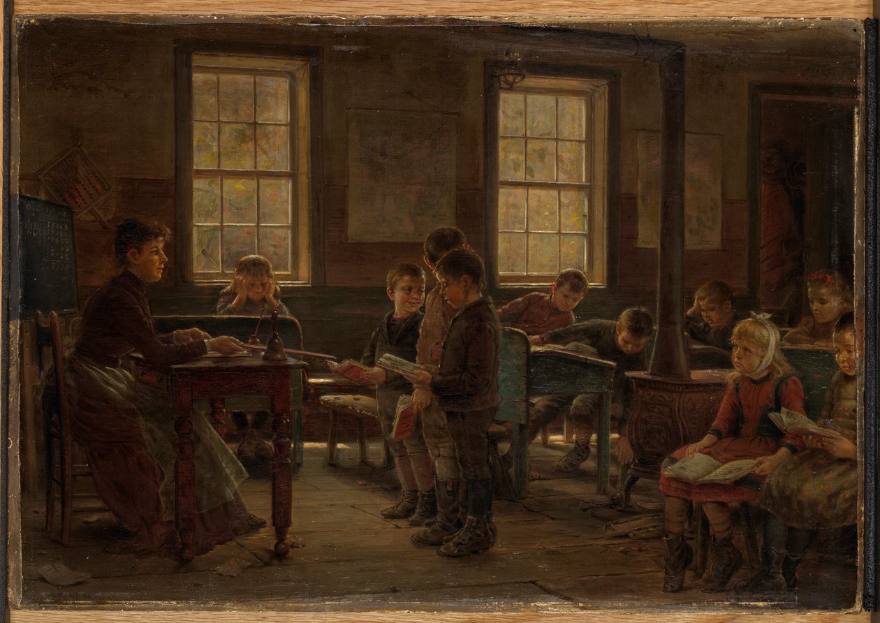 Une école de campagne - Edward Lamson Henry
