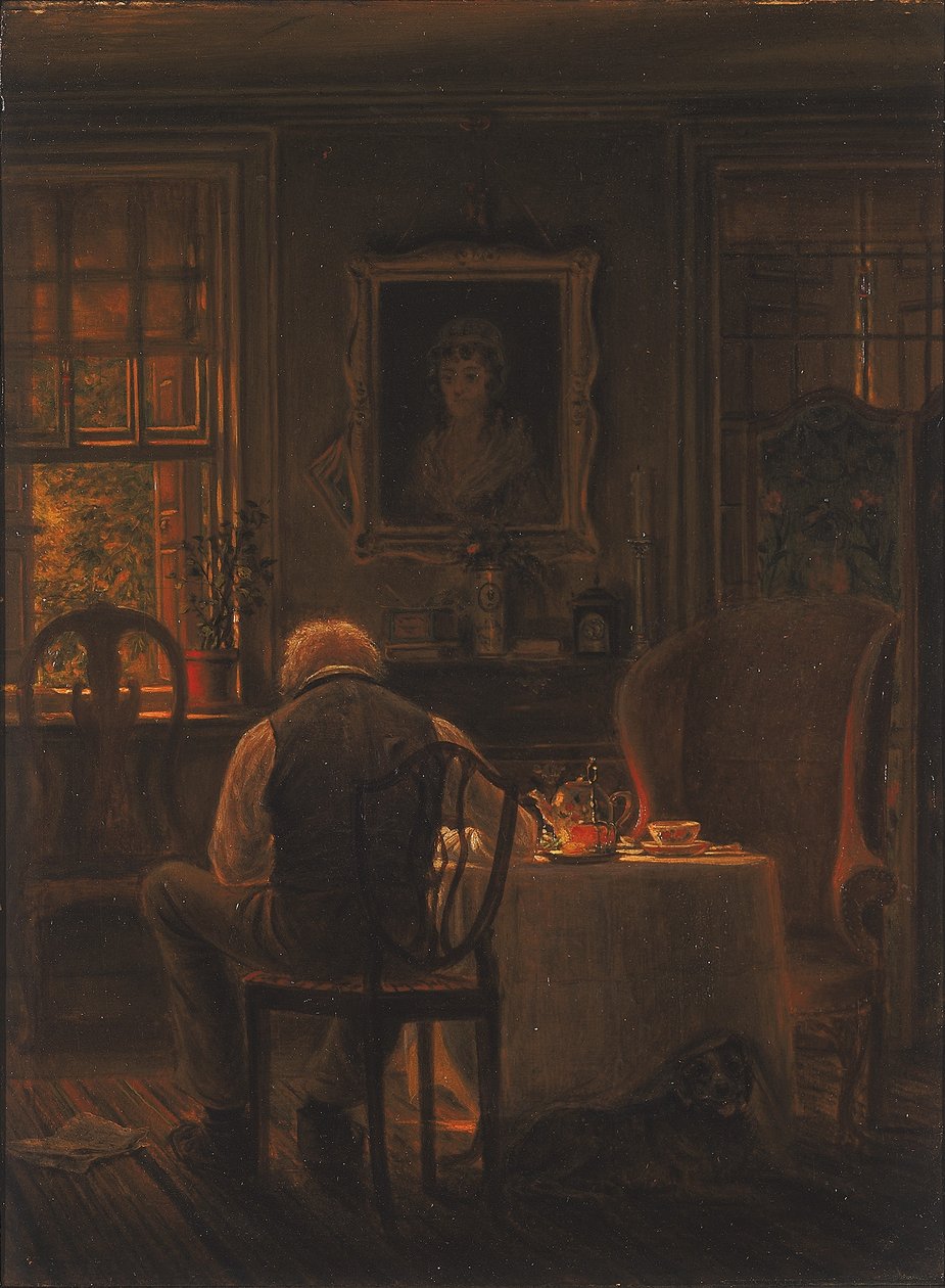 Le veuf - Edward Lamson Henry