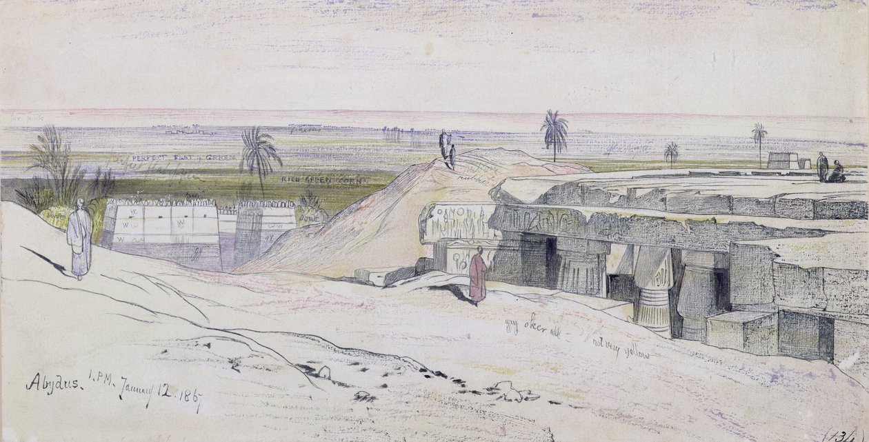 Abydus - Edward Lear