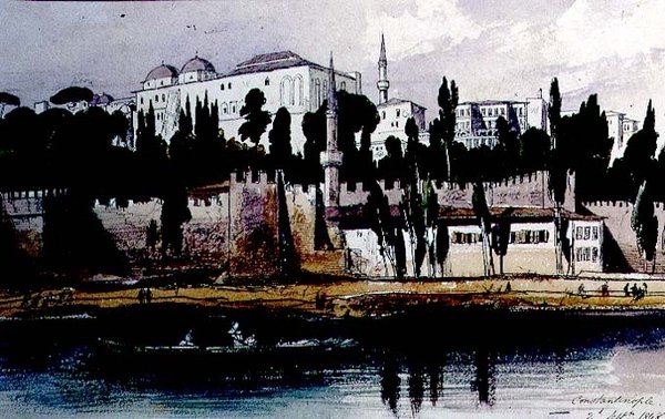 Constantinople - Edward Lear