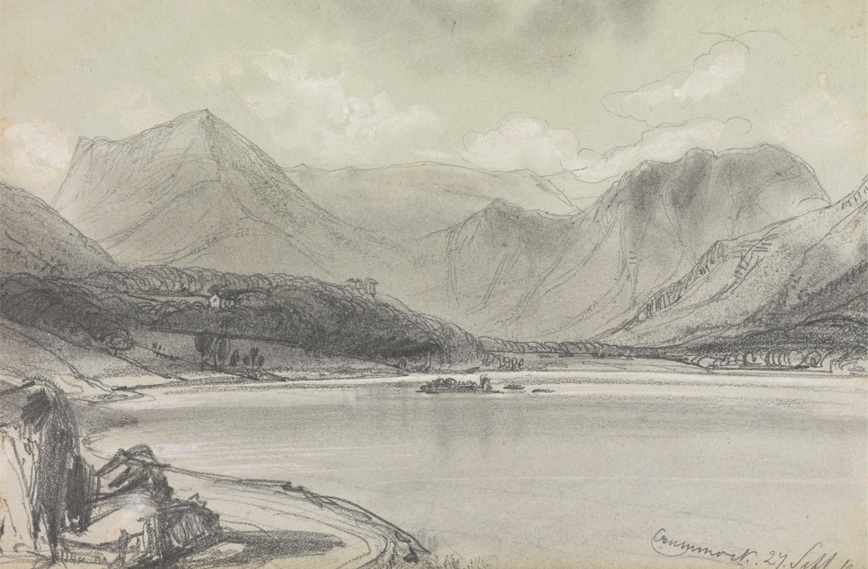 Crummock Water - Edward Lear