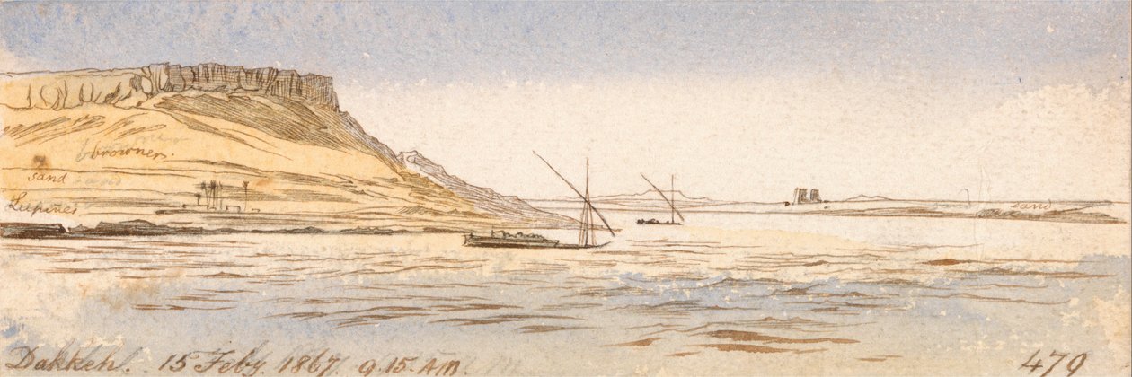 Dakkeh - Edward Lear