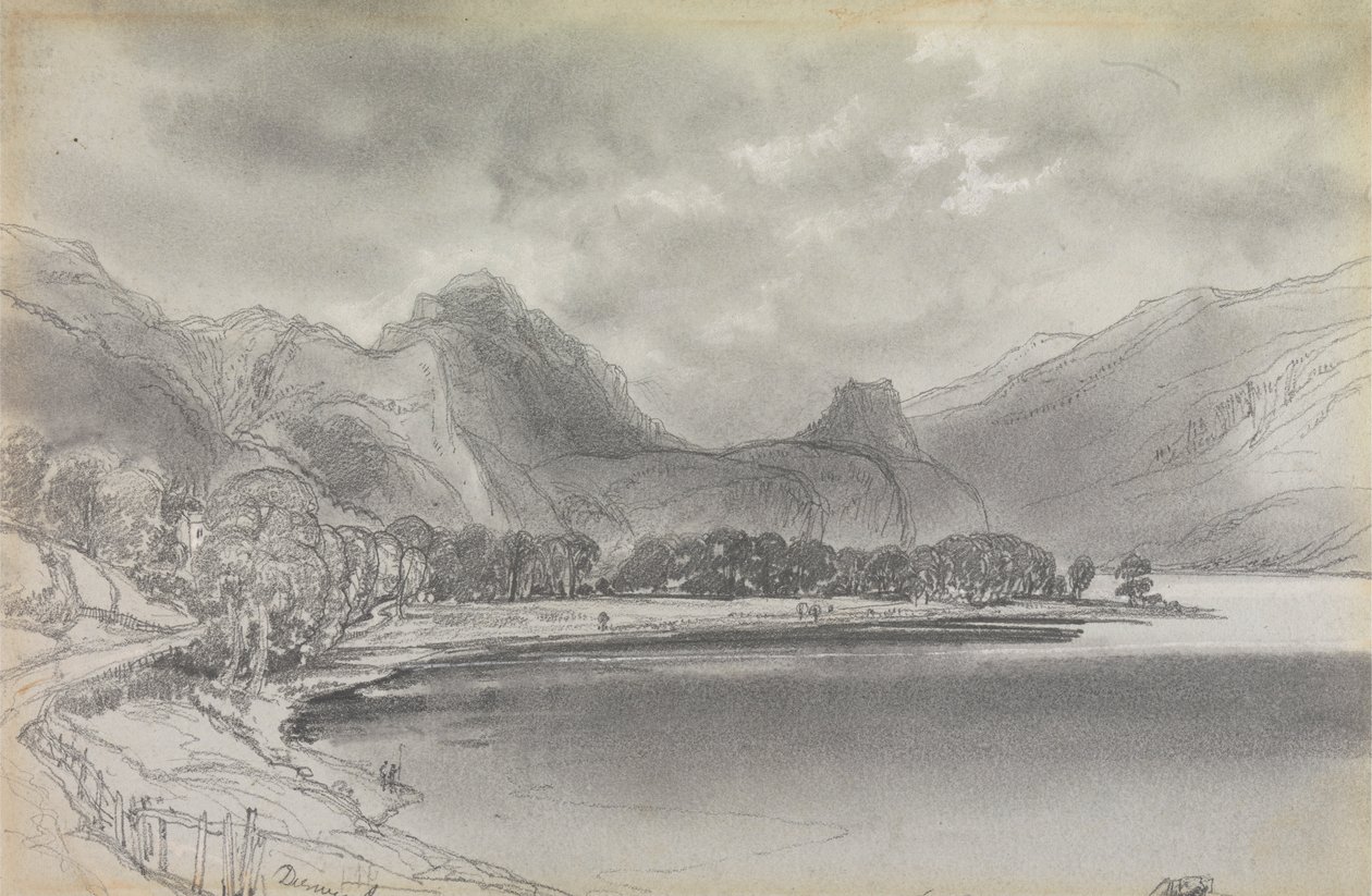 Derwentwater - Edward Lear