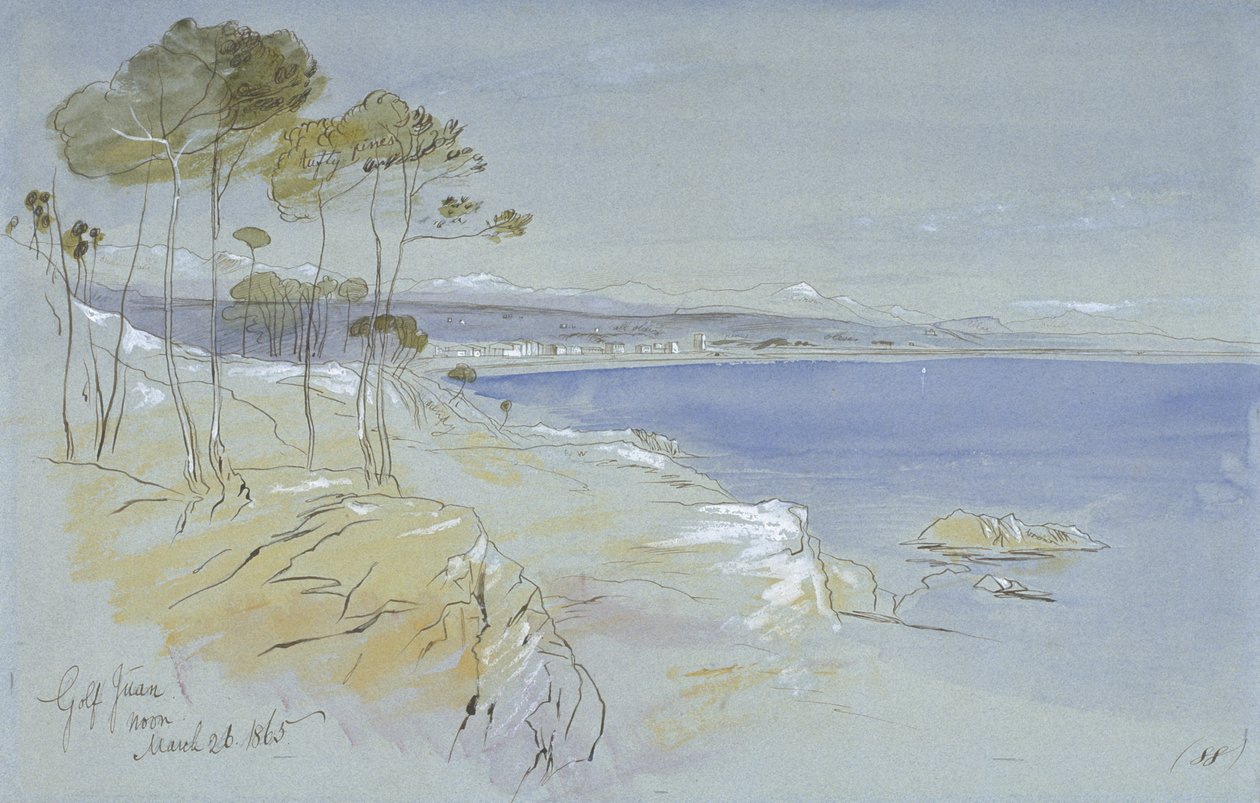 Golf Juan, midi - Edward Lear
