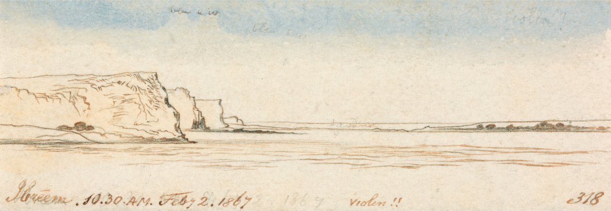 Ibreem, 10h30, 2 février 1867 (318) - Edward Lear