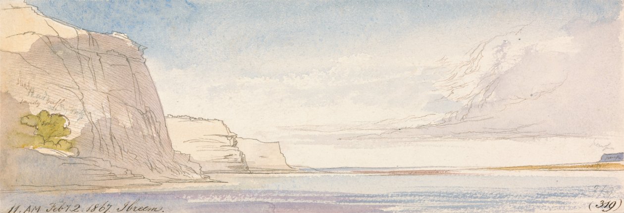 Ibreem, 11 heures, 2 février 1867 (319) - Edward Lear