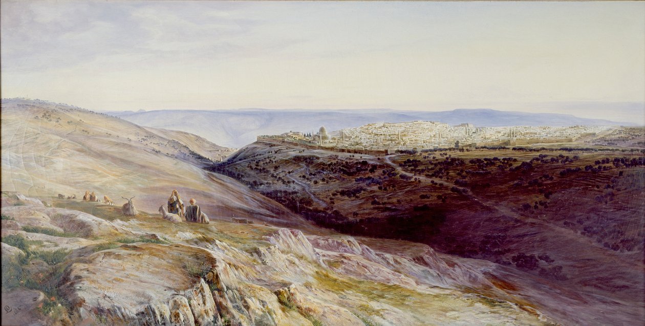 Jérusalem - Edward Lear