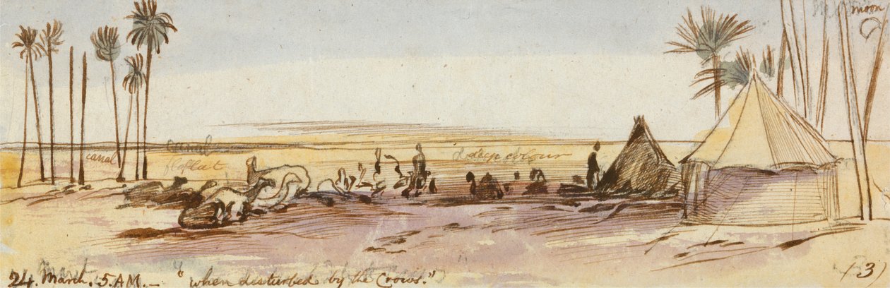 Près de Belbeis - Edward Lear
