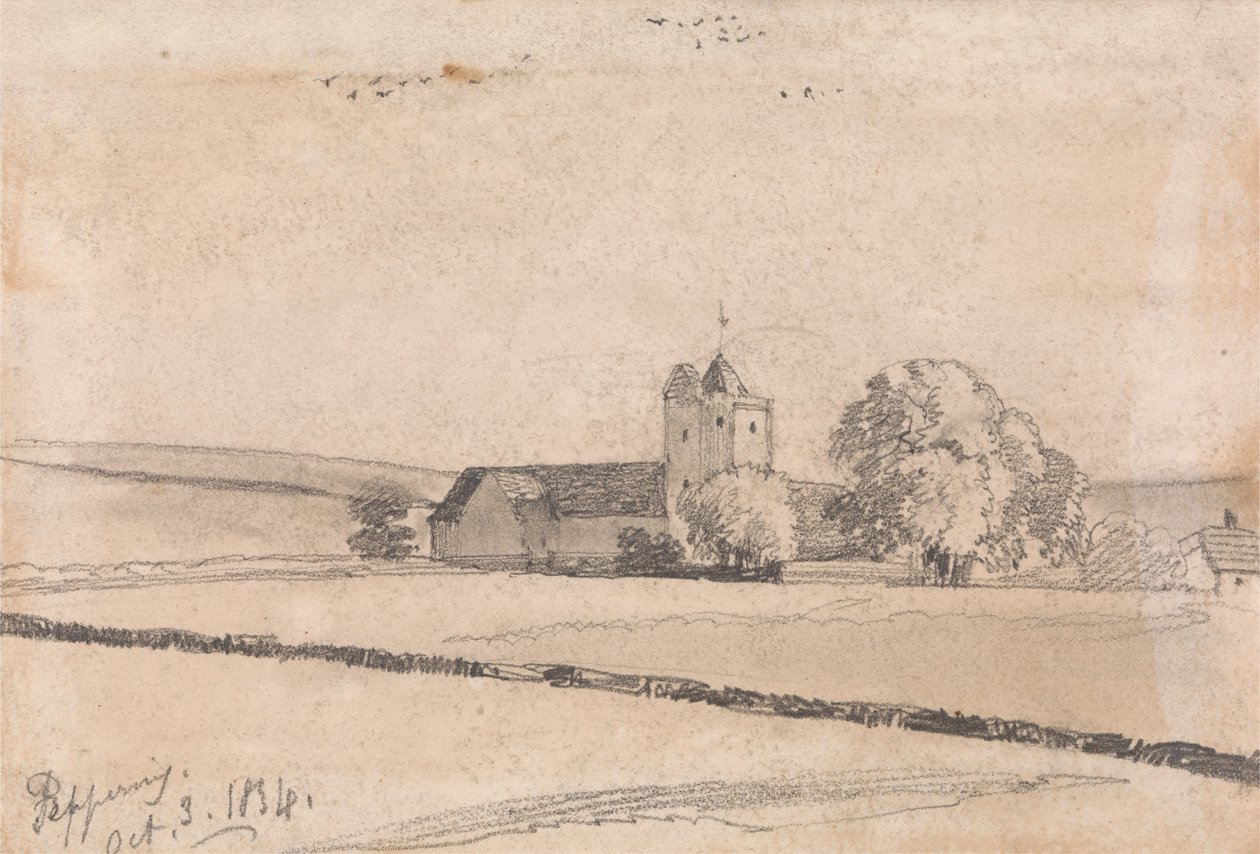 Peppering, 3 octobre 1834 - Edward Lear
