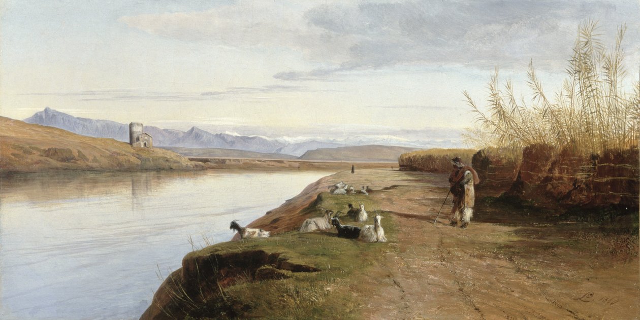 La Campagne romaine, 1860 - Edward Lear