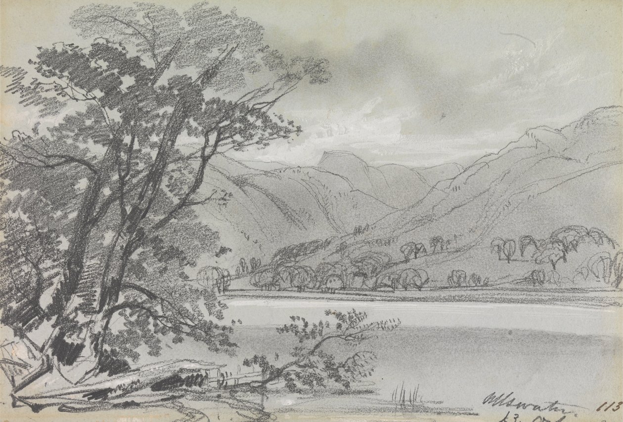 Ullswater - Edward Lear