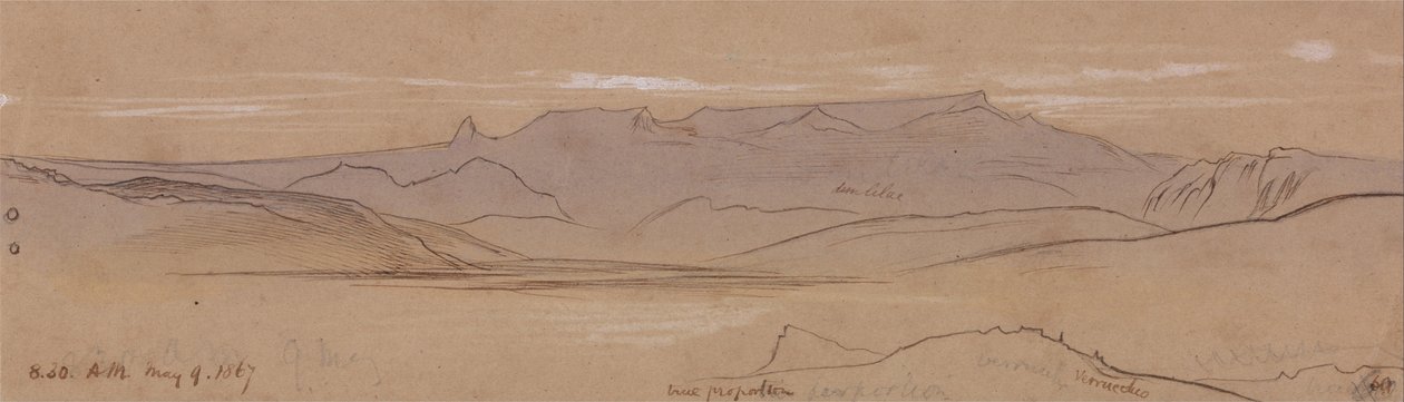 Verrucchio - Edward Lear
