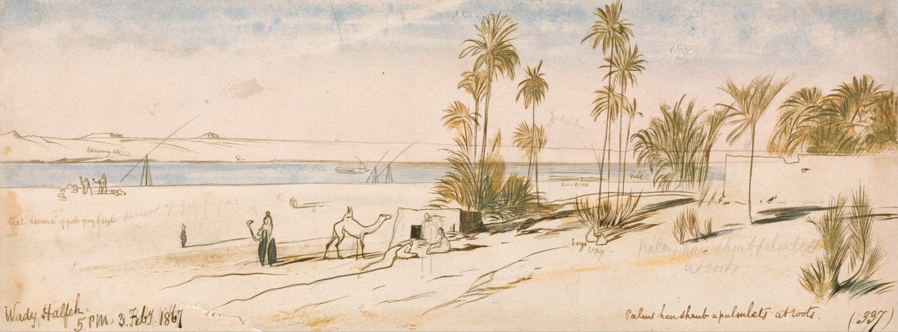 Inconvénients de Halfeh - Edward Lear