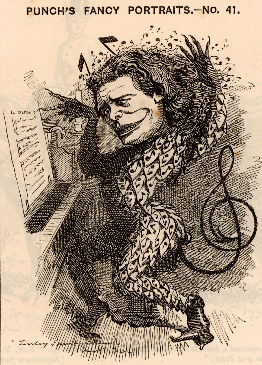 Anton Rubenstein (1829-1894) - Edward Linley Sambourne