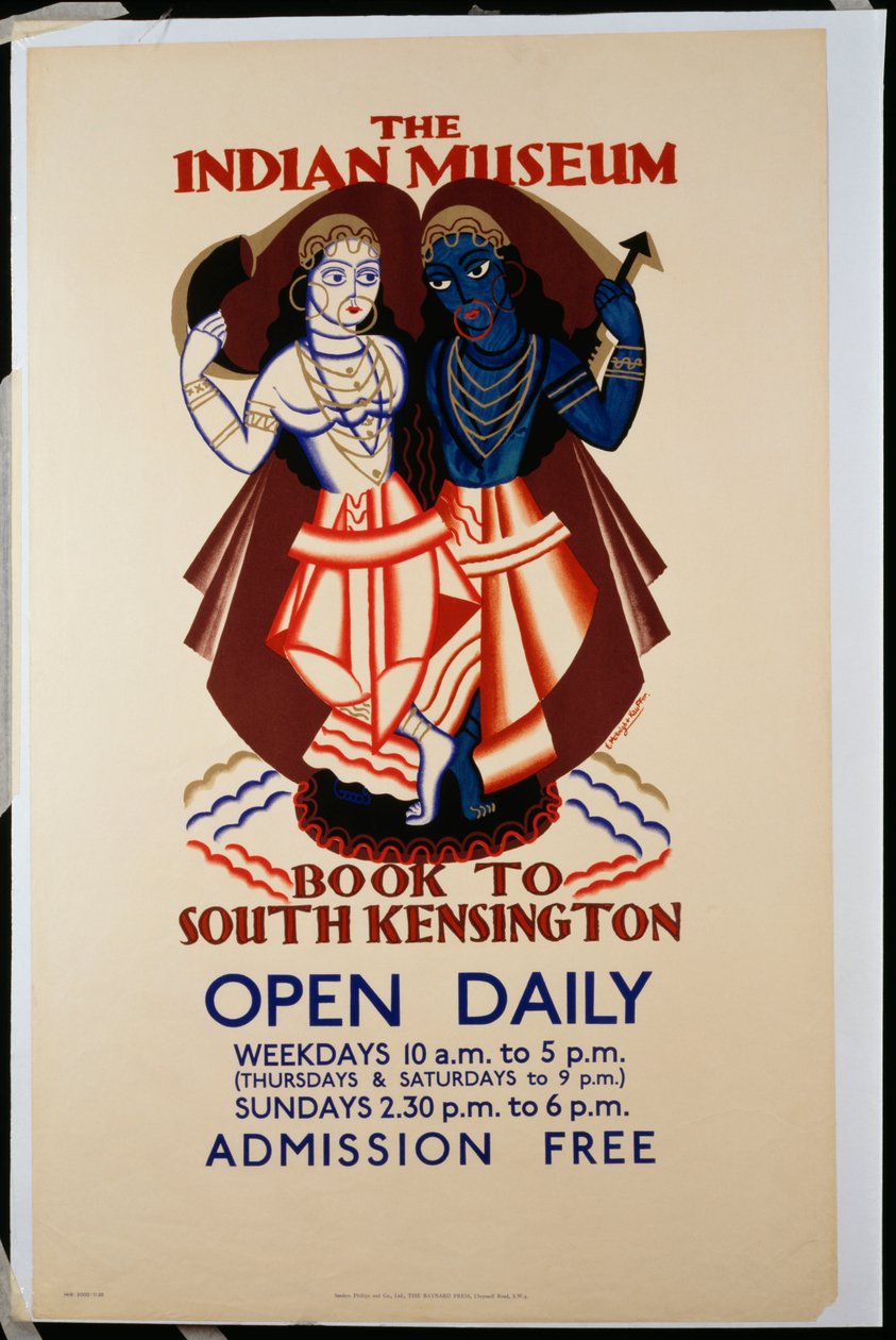 Le musée indien - Edward McKnight Kauffer